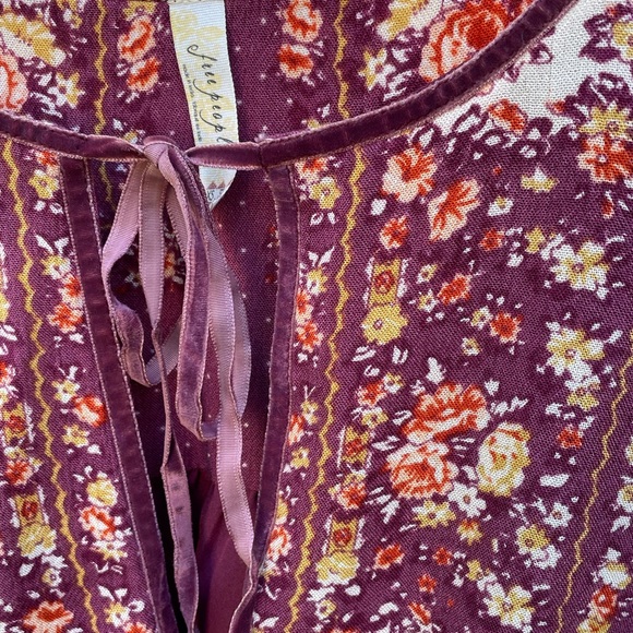 Free People gauzey peasant dress - Picture 3 of 3